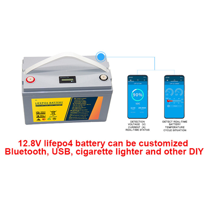 120Ah Lifepo4 SLA 대체 12.8V 태양 에너지 저장 시스템 2