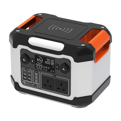 1200W 휴대용 발전기 파워 뱅크 110V-220V 무선 충전기 야영