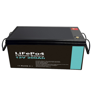 200A CCTV 모니터 야영을 위한 리튬 이온 전지 업 Lifepo4 12V