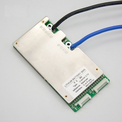 온도 제어 Pcm Pcb 프로텍션 보드 에아이크 전기적 자전거와 리튬 이온 전지 17s 60V를 위한 50A BMS