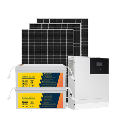 3KW 오프 그리드 집의 태양계 장비 50HZ 60HZ MPPT 110-250V