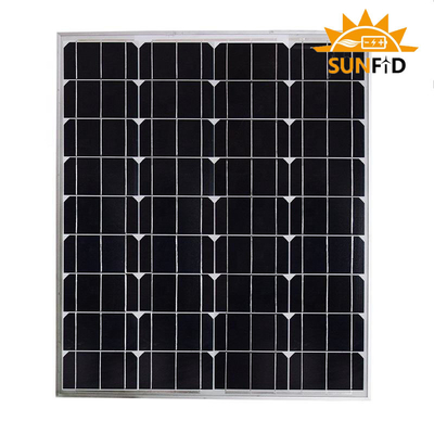 PERC 반쪽 전지 단일결정 태양 전지판 듀얼 안경 550W