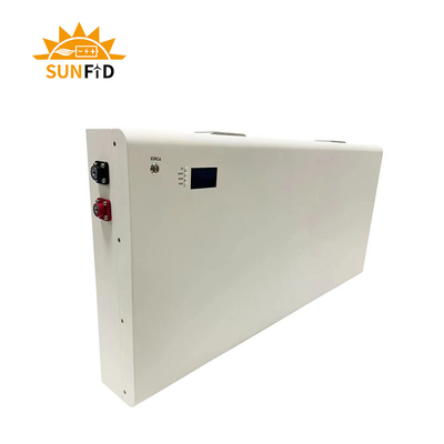 7200WH 매우 얇은 잎 Lifepo4 배터리 Powerwall 48V 태양열 가정용 전원 시스템