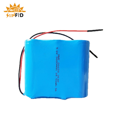 9.6V 3.6Ah 재충전 리튬 전지 팩 26650 3S1P Lifepo4