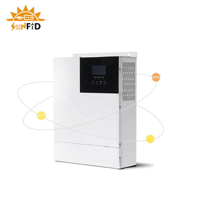 60A 태양 충전 컨트롤러와의 3KW 파워월 리튬 배터리 MPPT 오프 그리드 태양 인버터