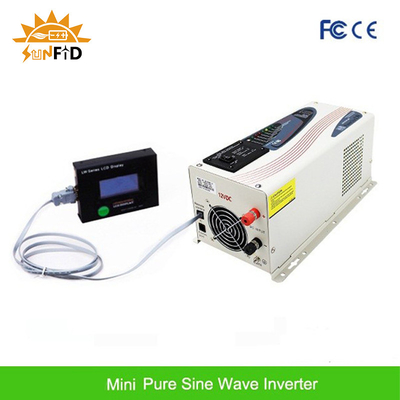 LCD 디스플레이와 AC 순수 사인파 역변환 장치 24V 48V 120 240V에 대한 6000W DC
