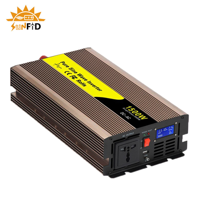 48V 1500W 12V 순수한 정현파 인버터 24V 110V 220V