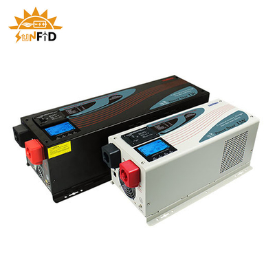 AC 충전기와 24V 240V 10000 와트 순수 사인파 인버터 48V 120V