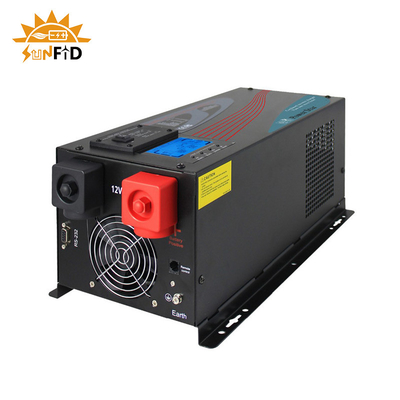 AC 충전기와 24V 240V 10000 와트 순수 사인파 인버터 48V 120V
