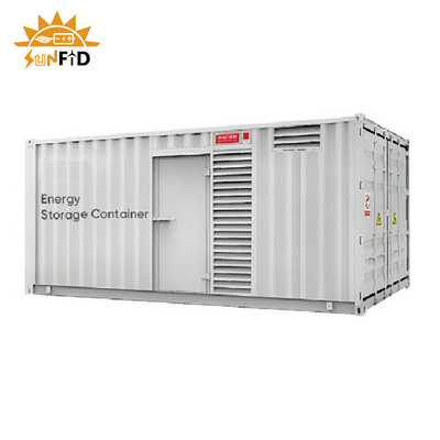 1000년 1500Kwh 상업적 태양 전지 저장 시스템 2000년 2500Kwh 20FT 40FT 용기
