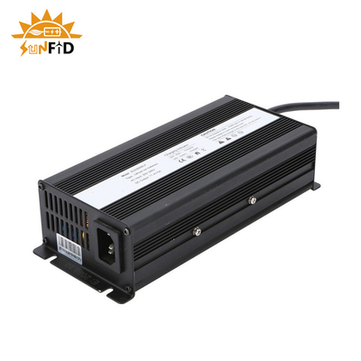 골프 카트 하이브리드 자동차를 위한 24V Lifepo4 리튬 배터리 충전기 12V 36V 48V 60V 72V Li 이온 리드 산