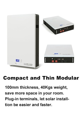 LiFePO4 파워월 리튬 배터리 48V 100ah 5KWh 벽은 증가했습니다