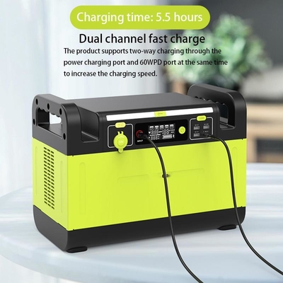 1500W 가지고 다닐 수 있는 동력화차 순수 사인파 1210Wh 5V-20V