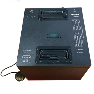 통신과 Lifepo4 골프 카트 리튬 건전지 팩 48V 100AH 105AH 200AH