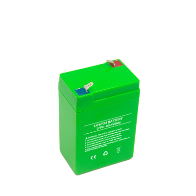 LifePO4 SLA 대체 배터리 6.4V 8Ah 긴 사이클라이프 배터리 E-스쿠터 LifePO4 배터리