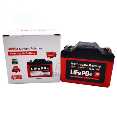LifePO4 SLA 대체 12.8V 2Ah 장난감 차 / 오토바이 시작 리튬 배터리