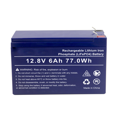 리튬 배터리를 시작하는 LifePO4 12.8V 6Ah SLA 대체 엔진