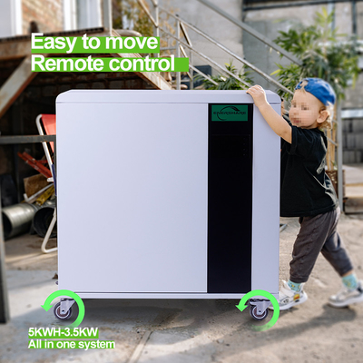 7.5KWH 주거 에너지 저장 시스템 5KWH 올인원 리튬 배터리
