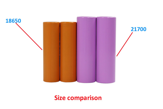21700 3.7V 4800Mah 라이프포 세포 5000Mah 긴 수명