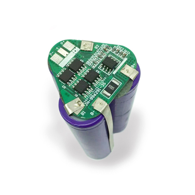 리튬 배터리를 위한 12V 100Ah 18650 BMS 3s 10A 균형화 조립체 Pcb