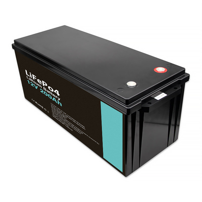 200A CCTV 모니터 야영을 위한 리튬 이온 전지 업 Lifepo4 12V