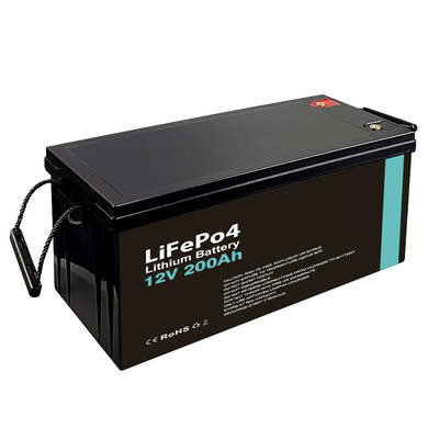 200A CCTV 모니터 야영을 위한 리튬 이온 전지 업 Lifepo4 12V