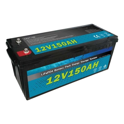 캠퍼 밴 12V 150AH RV 태양 에너지 저장 시스템을 위한 Lifepo4 휴식 배터리