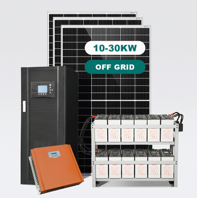 배터리와 하이브리드 오프 그리드 태양열발전시스템 3KW 5KW 8KW 10KW